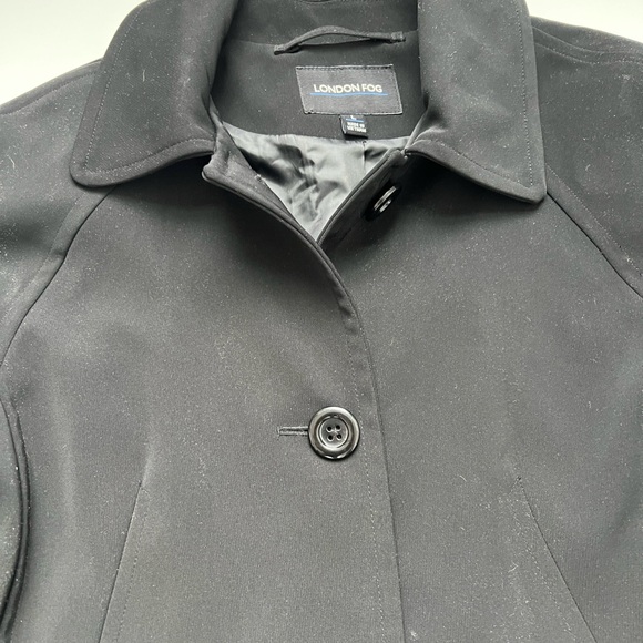 London Fog Black Women's Coat - Picture 3 of 6